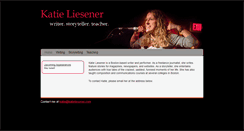 Desktop Screenshot of katieliesener.com